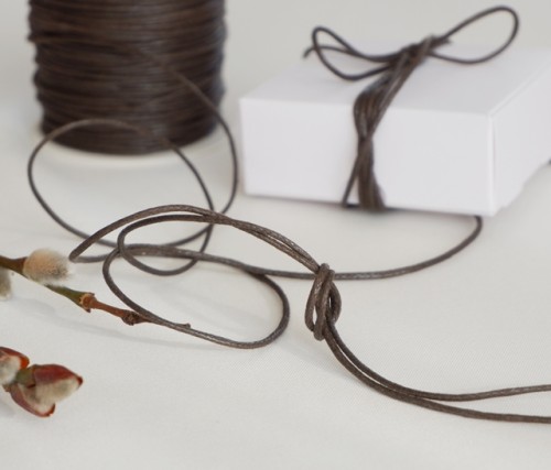 1. Sznurek bawełniany woskowany